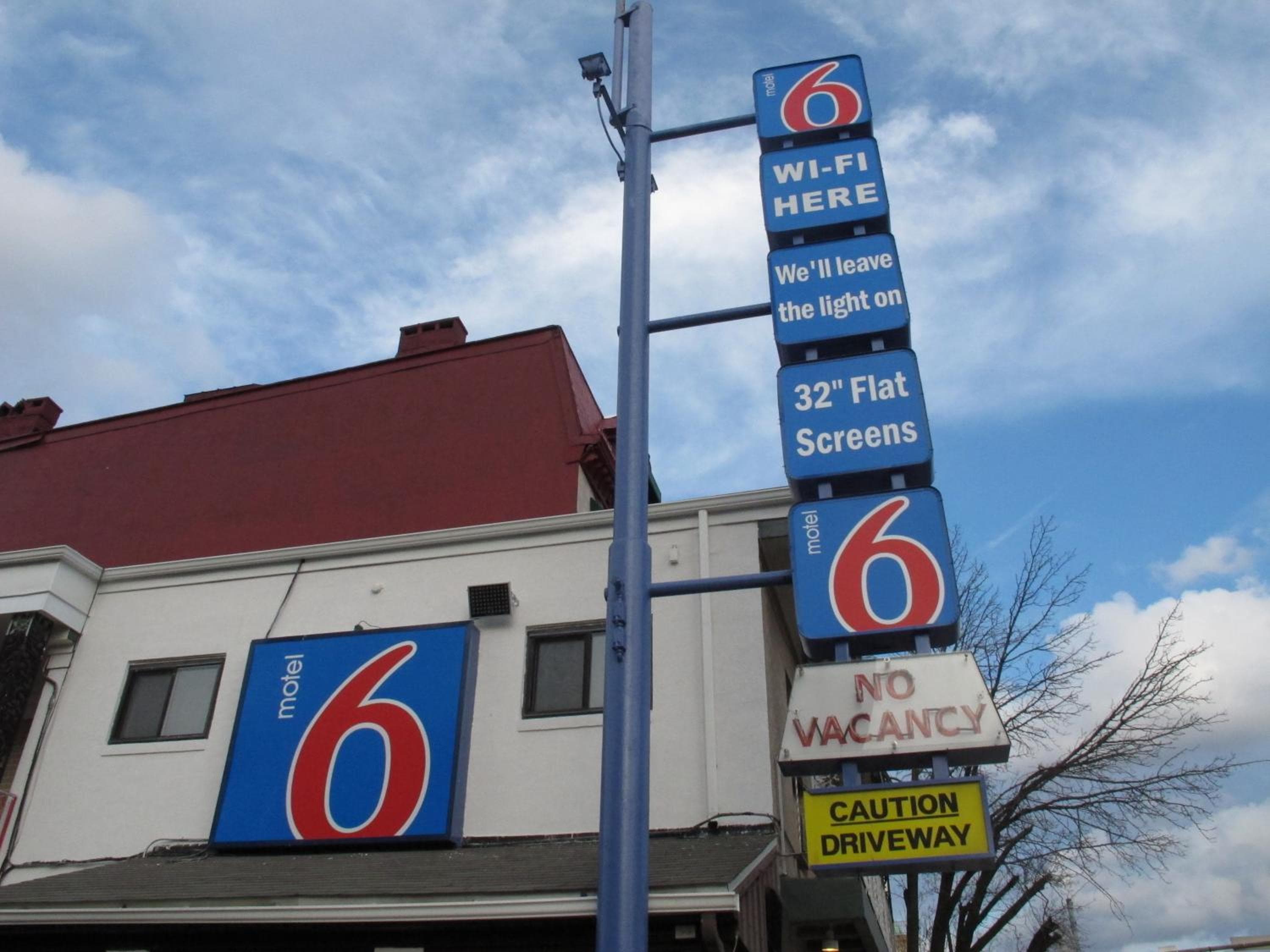 Photograph supplied for Motel 6 Baltimore MD