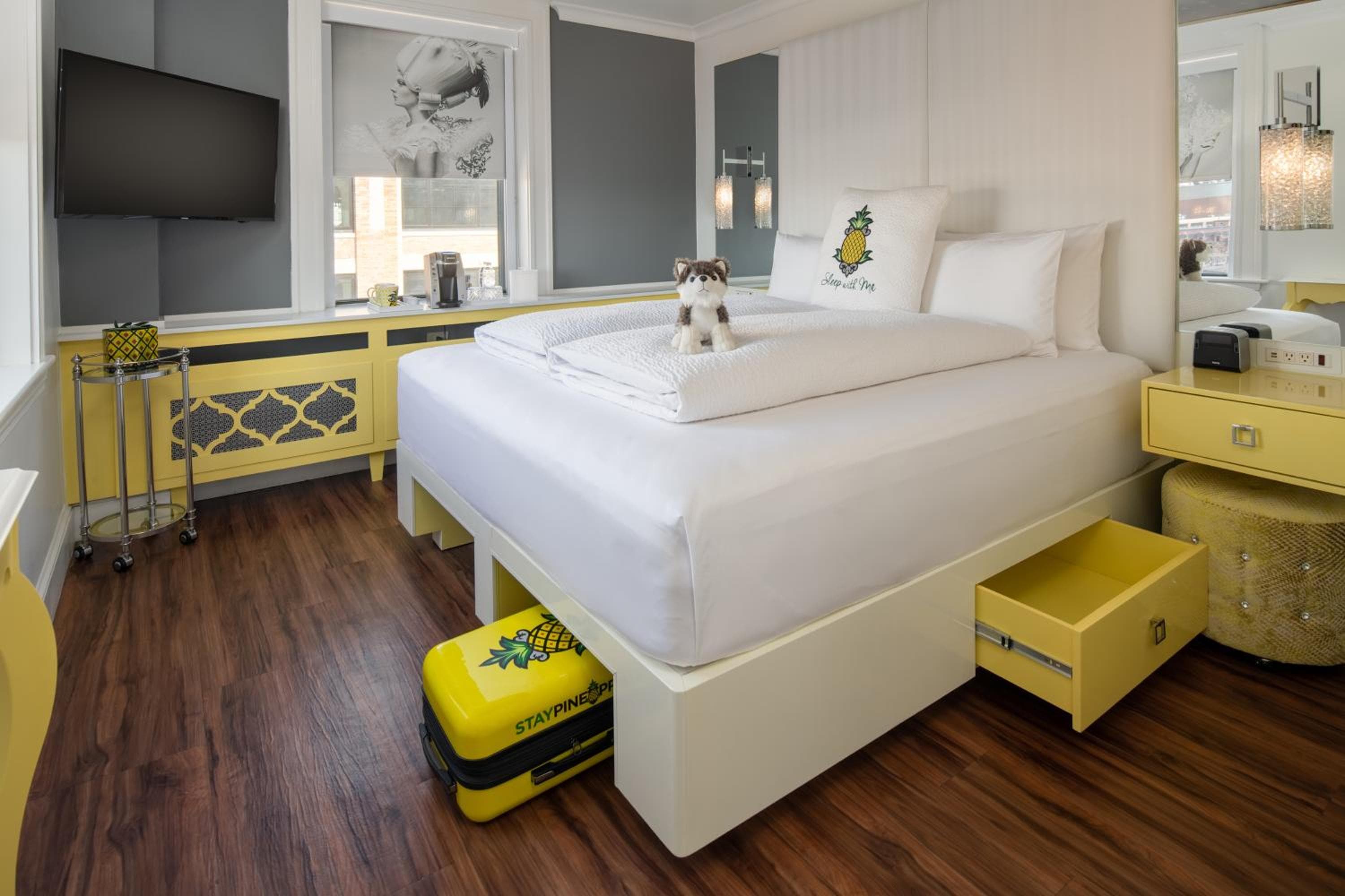 Photograph supplied for Staypineapple, A Delightful Hotel, South End