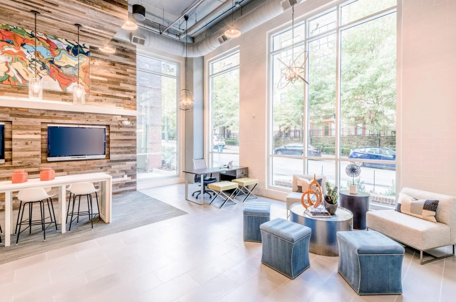 Photograph supplied for Modish and Spacious Apartments at The Exchange on Erwin in Durham, North Carolina