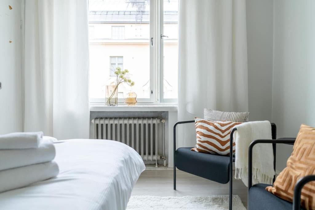 Photograph supplied for Luminous studio in Kallio / Amazing location