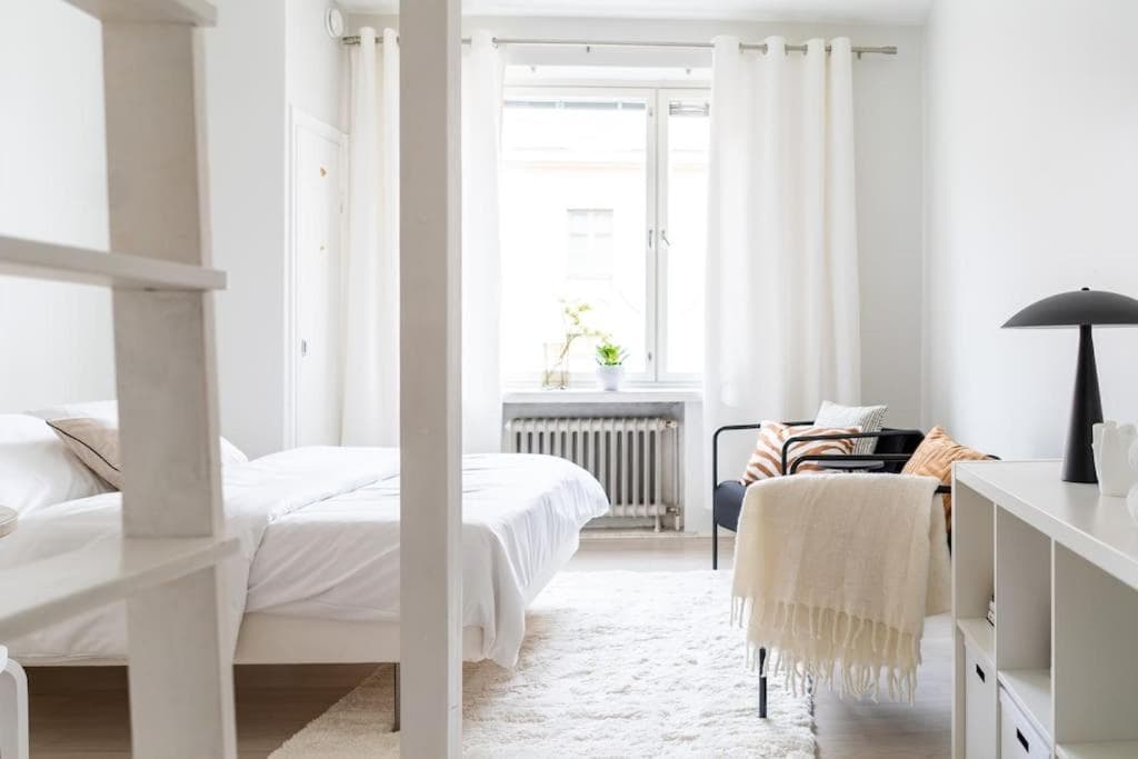 Photograph supplied for Luminous studio in Kallio / Amazing location