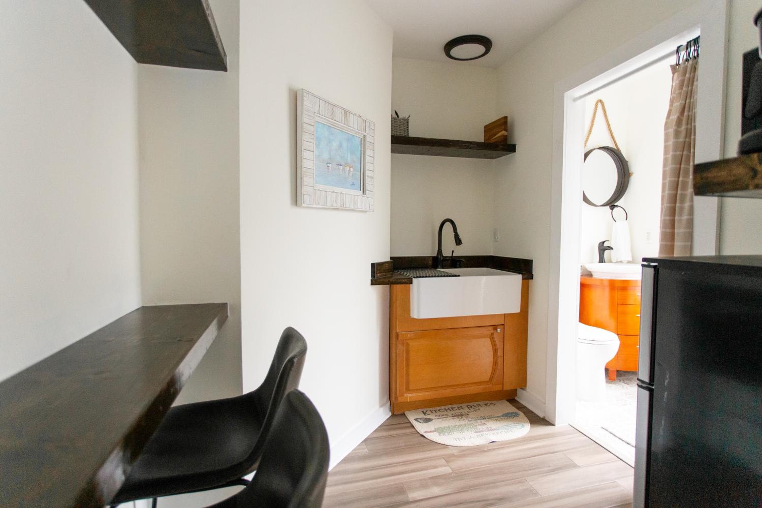 Photograph supplied for Cozy Studio - Blocks from the Ocean!