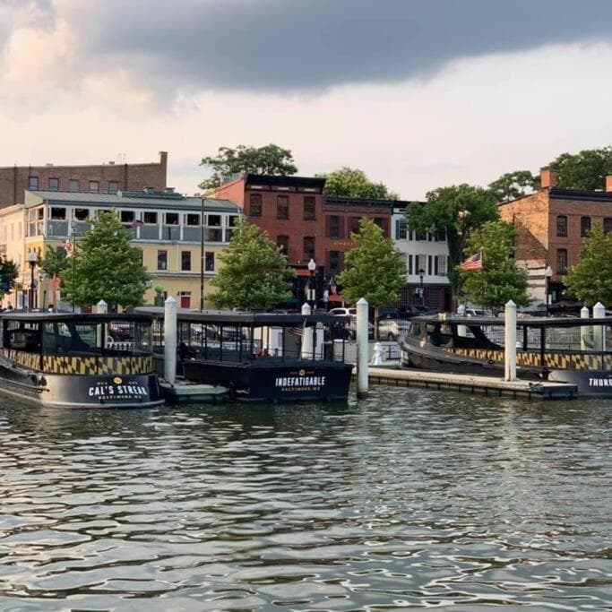 Photograph supplied for Luxury Rooftop Deck Historic Fells Point Harbor