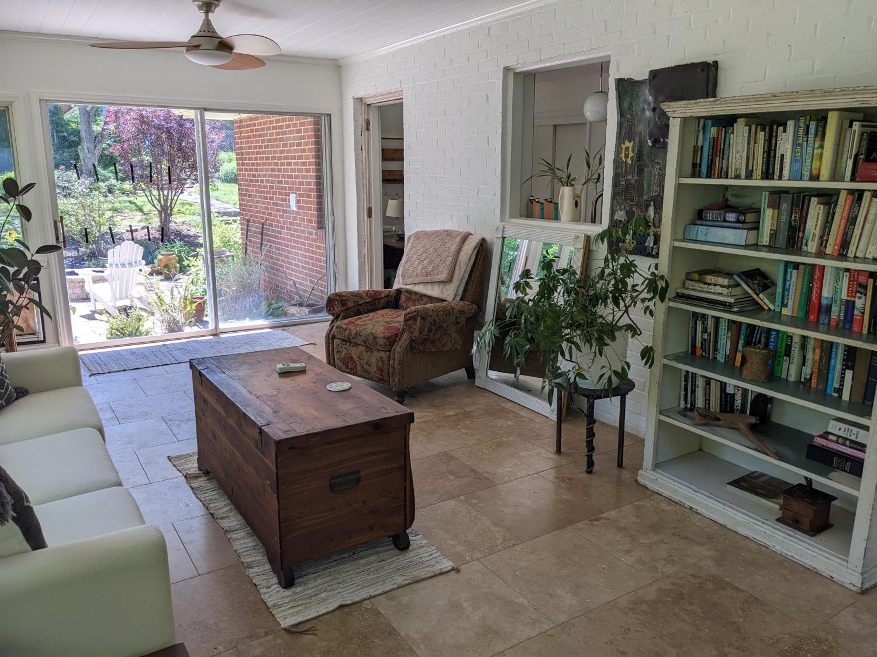 Photograph supplied for The Professors House Sunroom Garden