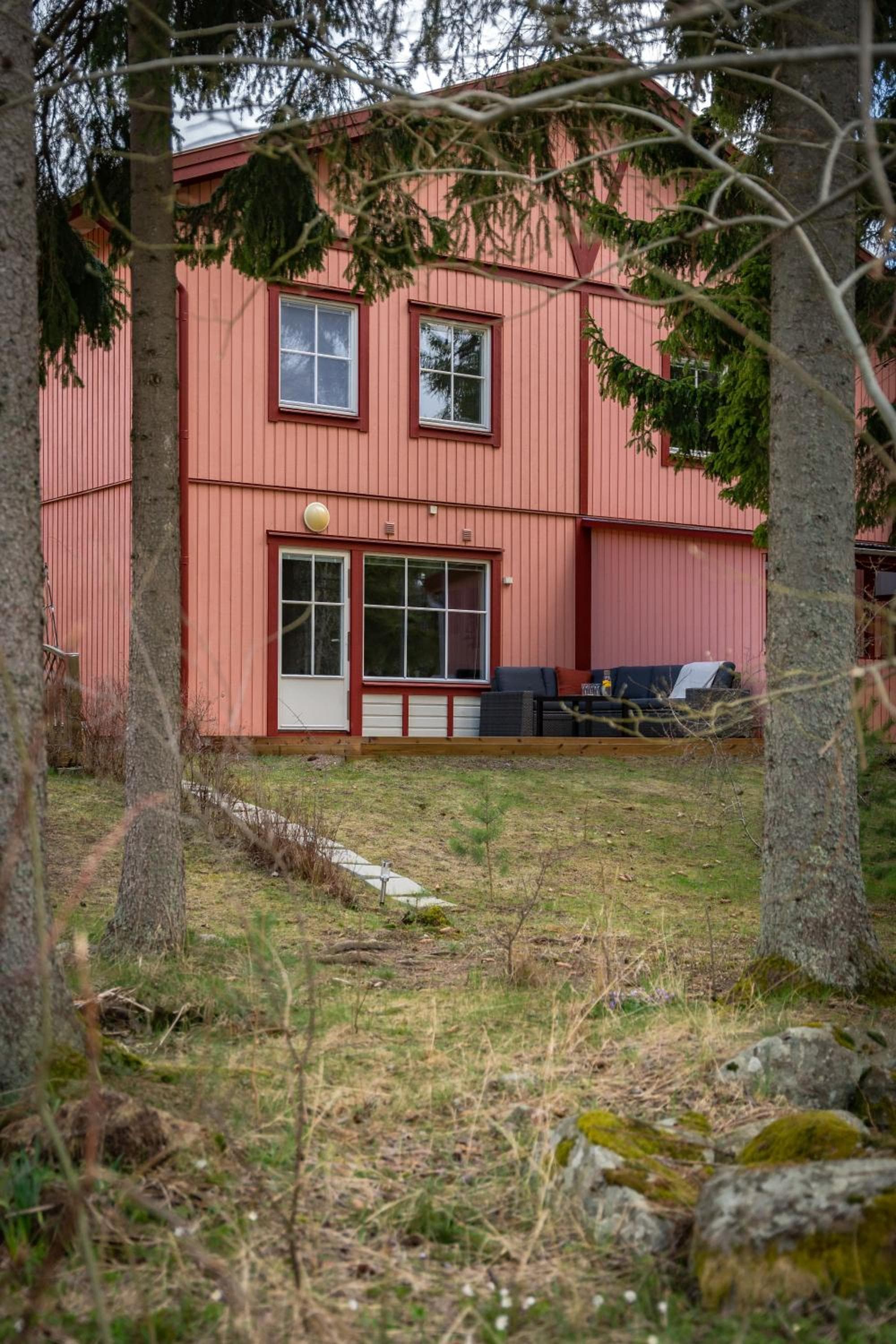 Photograph supplied for Uppsala Large family home beside forest