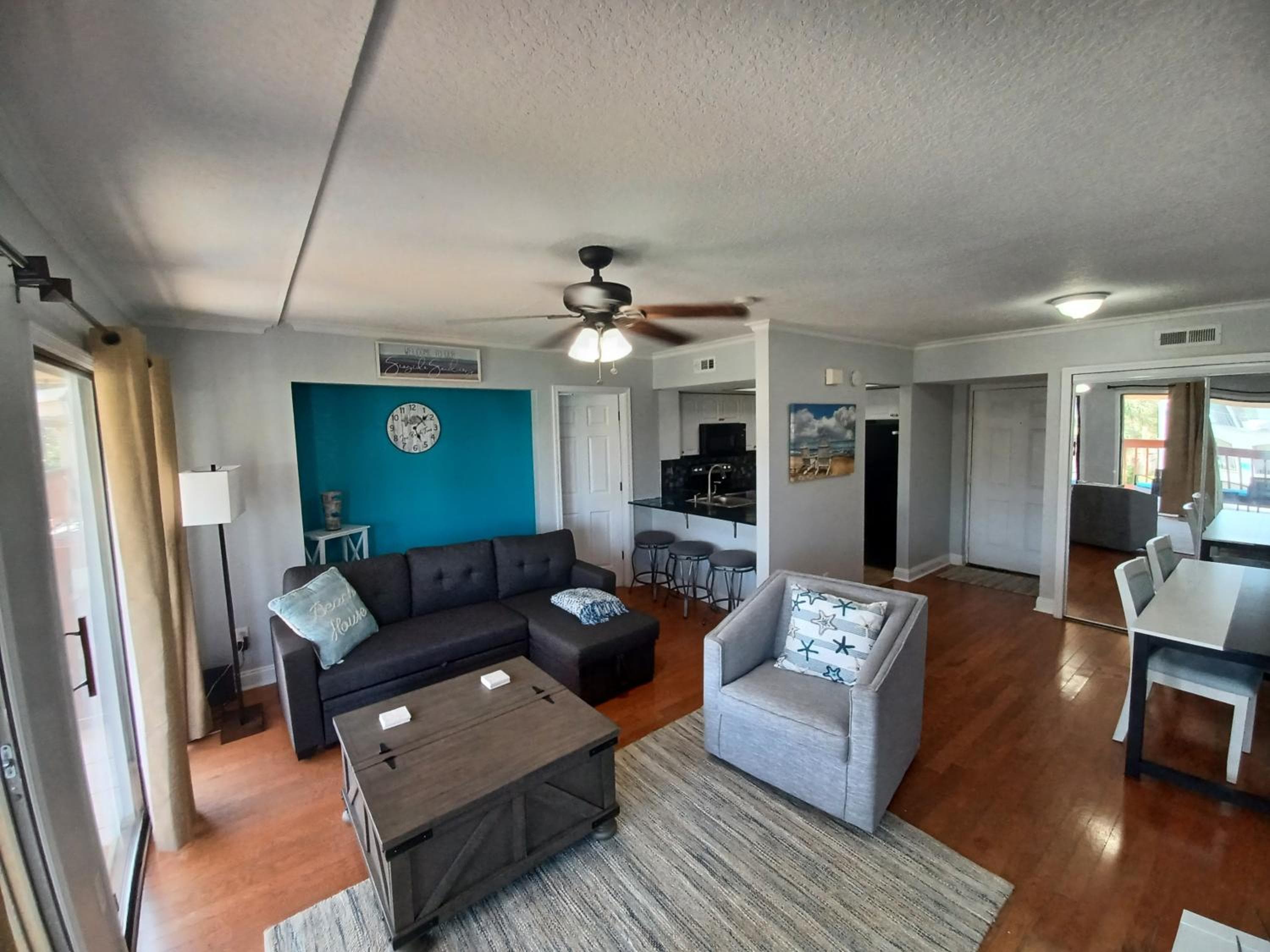 Photograph supplied for 2 Blocks from the beach! - Top floor condo