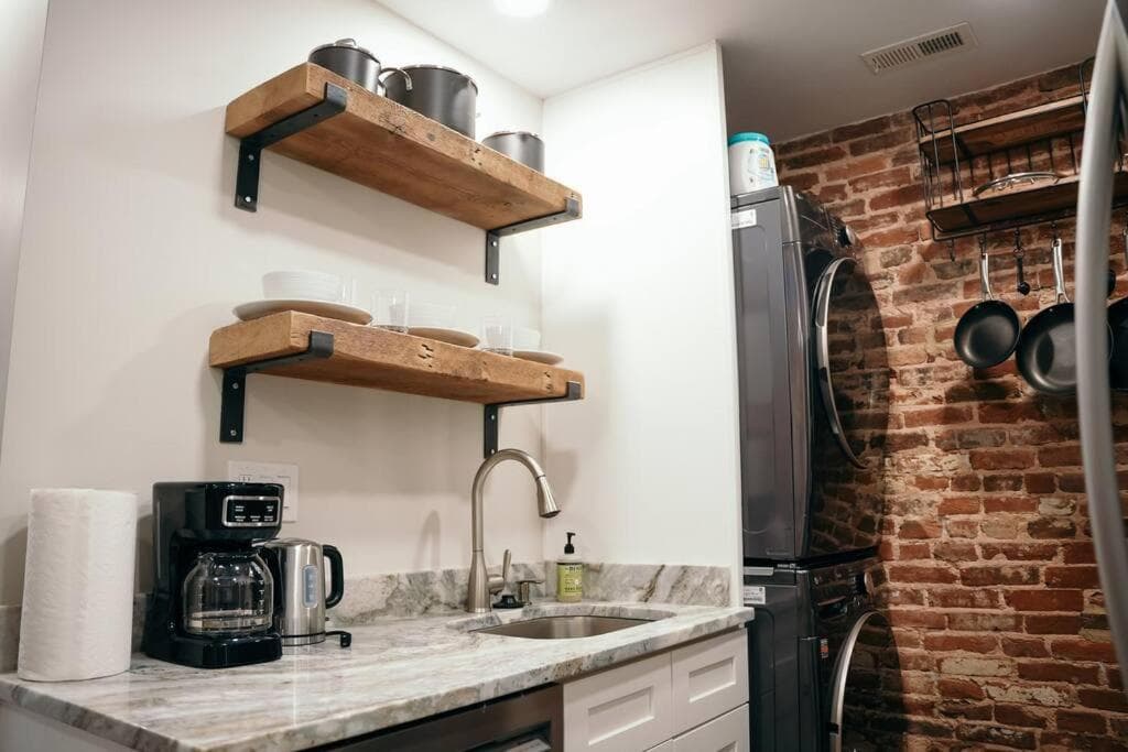 Photograph supplied for Sleek and Cozy Micro Fells Point Residence!