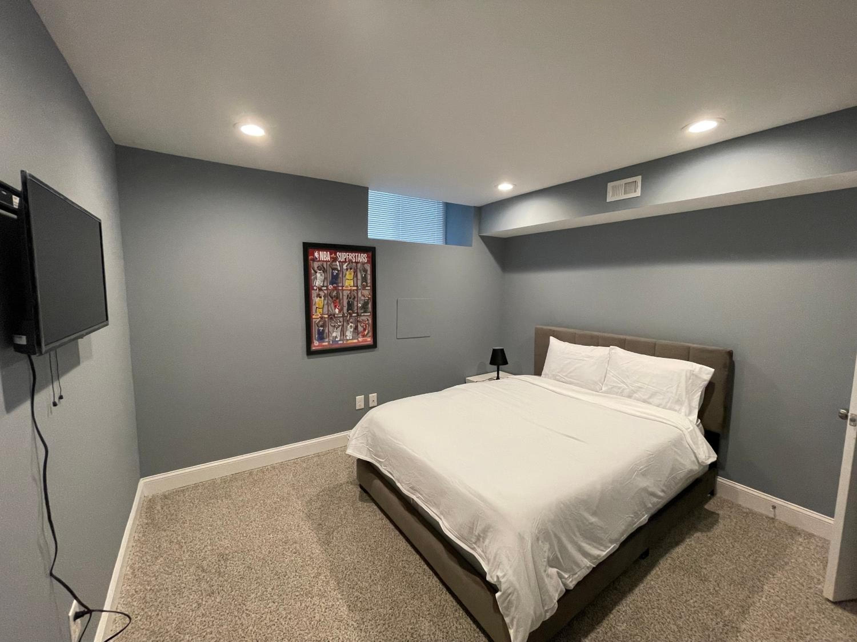 Photograph supplied for The Blue House! Modern+ Rooftop deck+ Parking