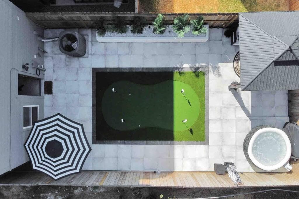 Photograph supplied for Mini Golf - With Hot Tub- Mins to Downtown Nightlife