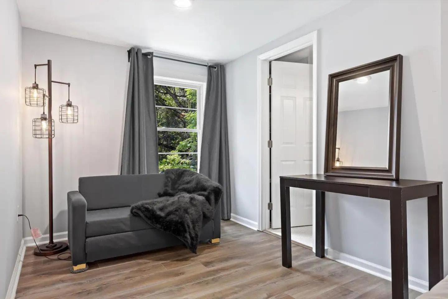 Photograph supplied for Recently Renovated Chic Durham Farmhouse