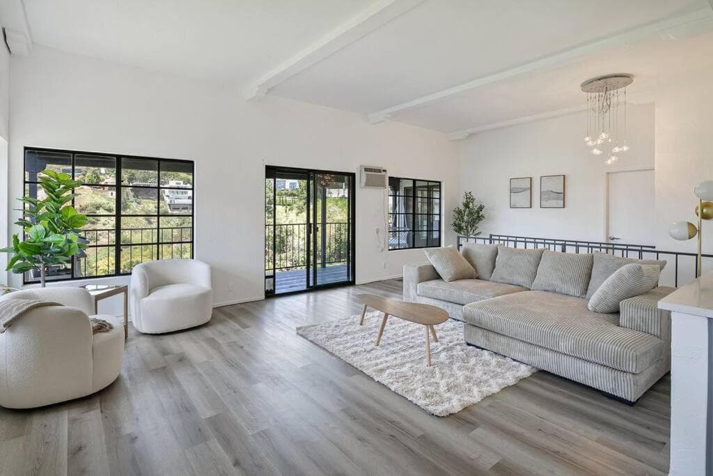 Photograph supplied for Private, Serene Hollywood Hills Home