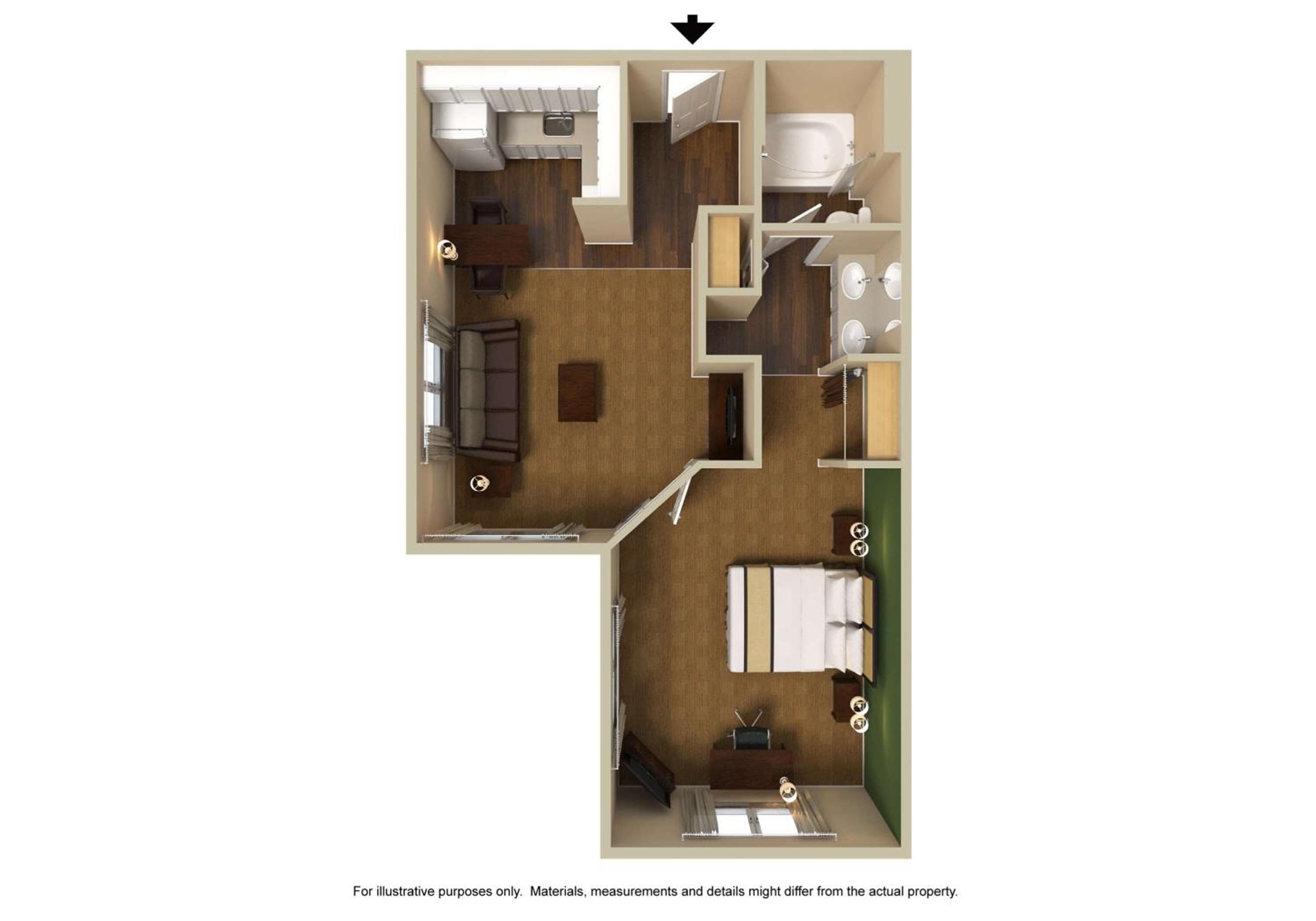 Photograph supplied for Extended Stay America Suites - Houston - Med Ctr - NRG Park - Braeswood Blvd