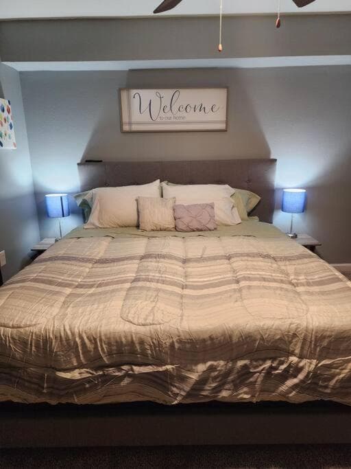 Photograph supplied for Blue Shark *B495* @ Medical Center Large 1BR King with Private Patio