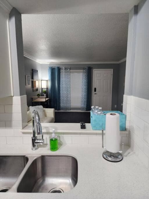 Photograph supplied for Blue Shark *B495* @ Medical Center Large 1BR King with Private Patio