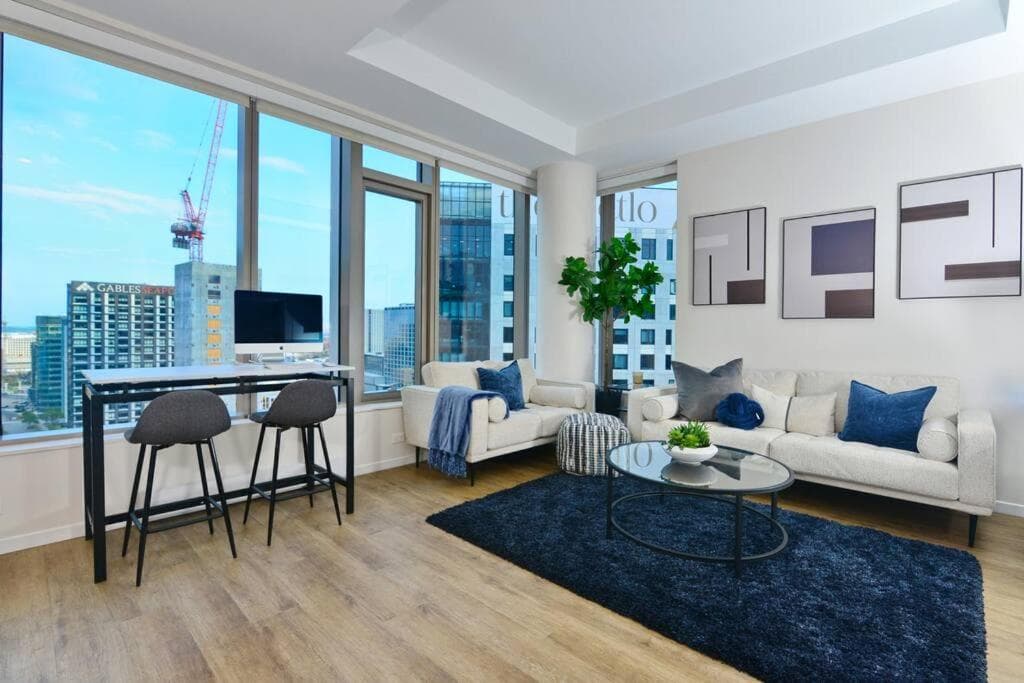 Photograph supplied for Modern Seaport Oasis