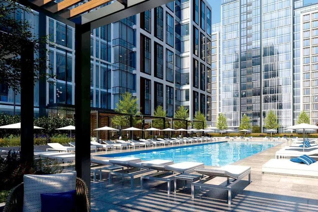 Photograph supplied for Modern Seaport Oasis