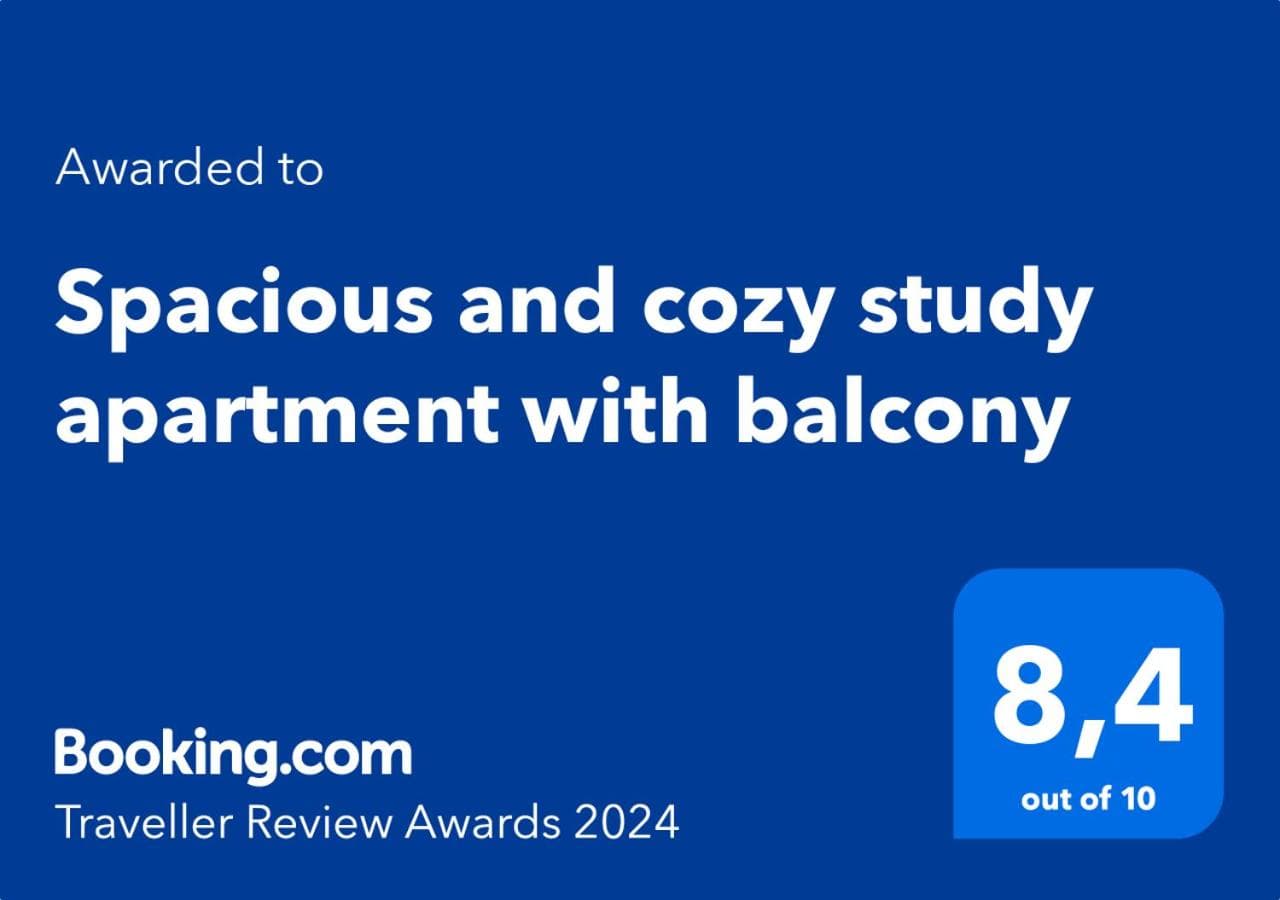 Photograph supplied for Spacious and cozy studio apartment with balcony