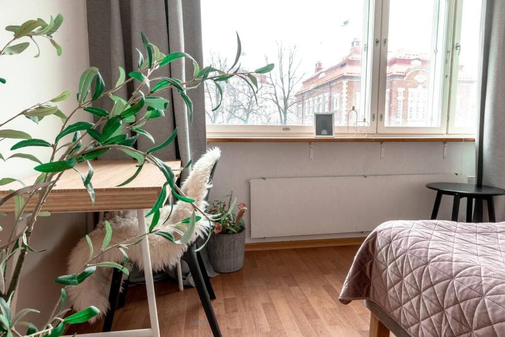 Photograph supplied for 2ndhomes Cozy 1BR Apartment w/ Balcony next to tram stop