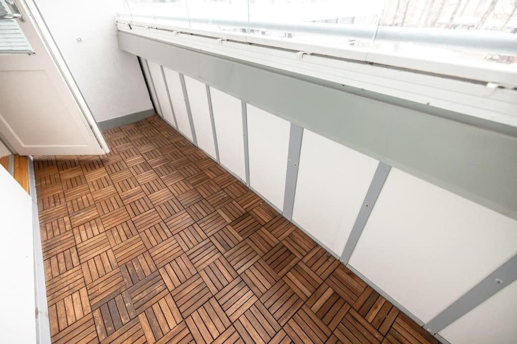Photograph supplied for 2ndhomes Cozy 1BR Apartment w/ Balcony next to tram stop