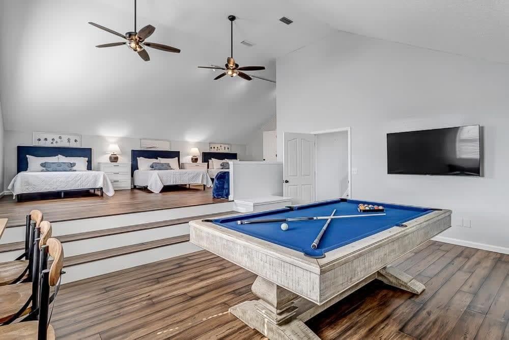 Photograph supplied for AquaTerra Heated Pool Beachside and Game Room