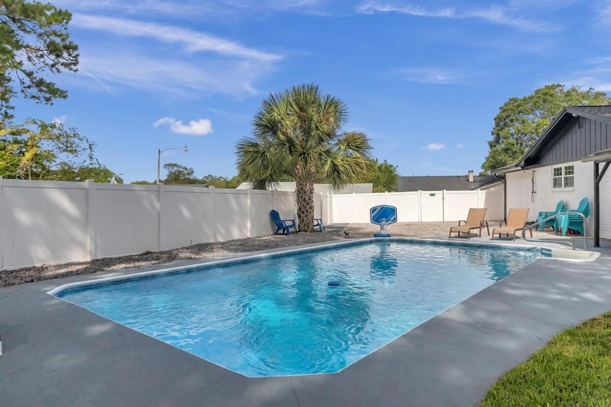 Photograph supplied for Spacious Home w Pool-Tucked Away in Jax Beach