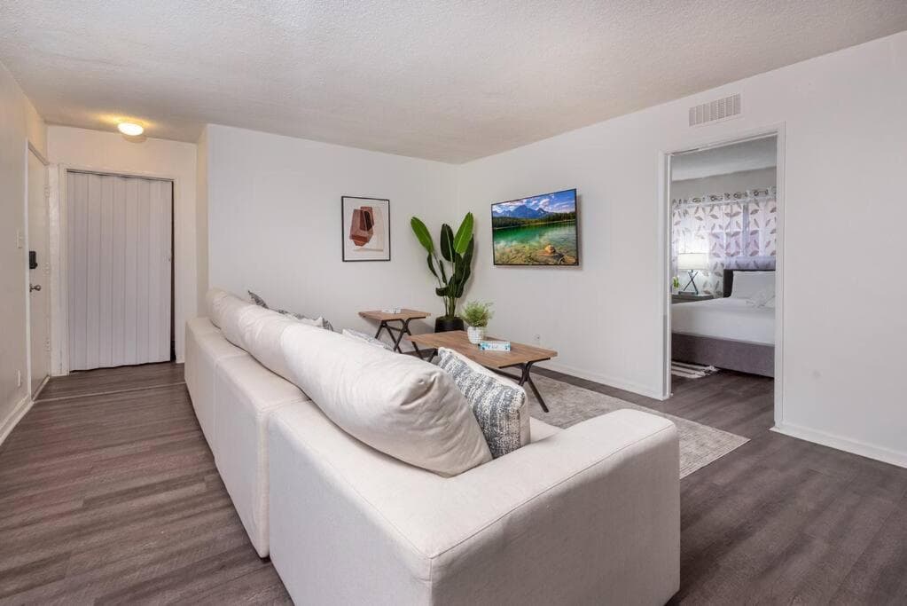 Photograph supplied for LA Paradise: Spacious 3BR Gem with Sleek Interiors