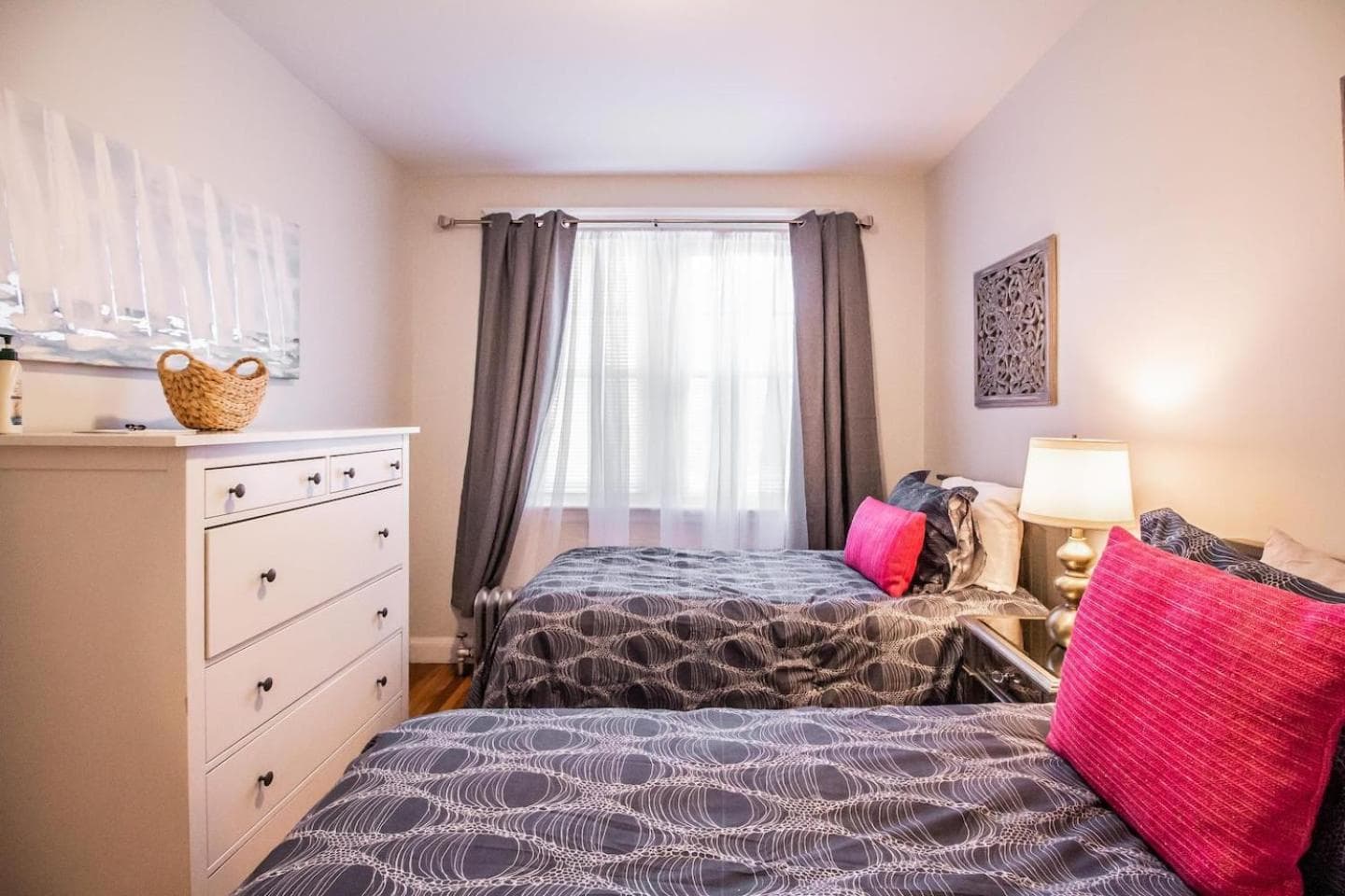 Photograph supplied for Renovated Sunny 2BR by Longwood & Green Line