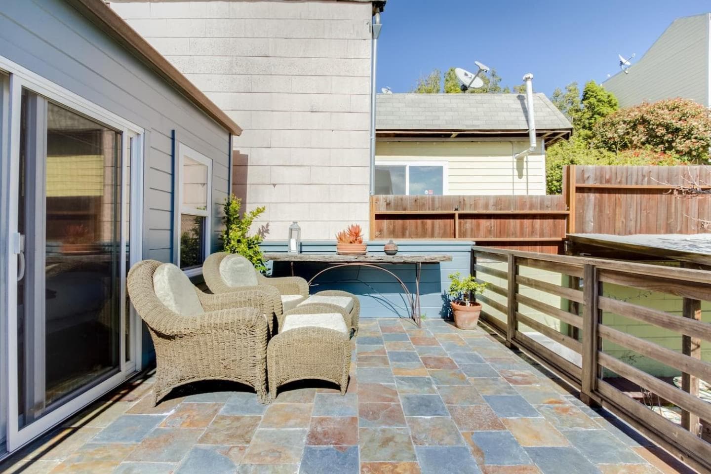 Photograph supplied for Two Bedroom, Two Newly Renovated Bathrooms, Deck