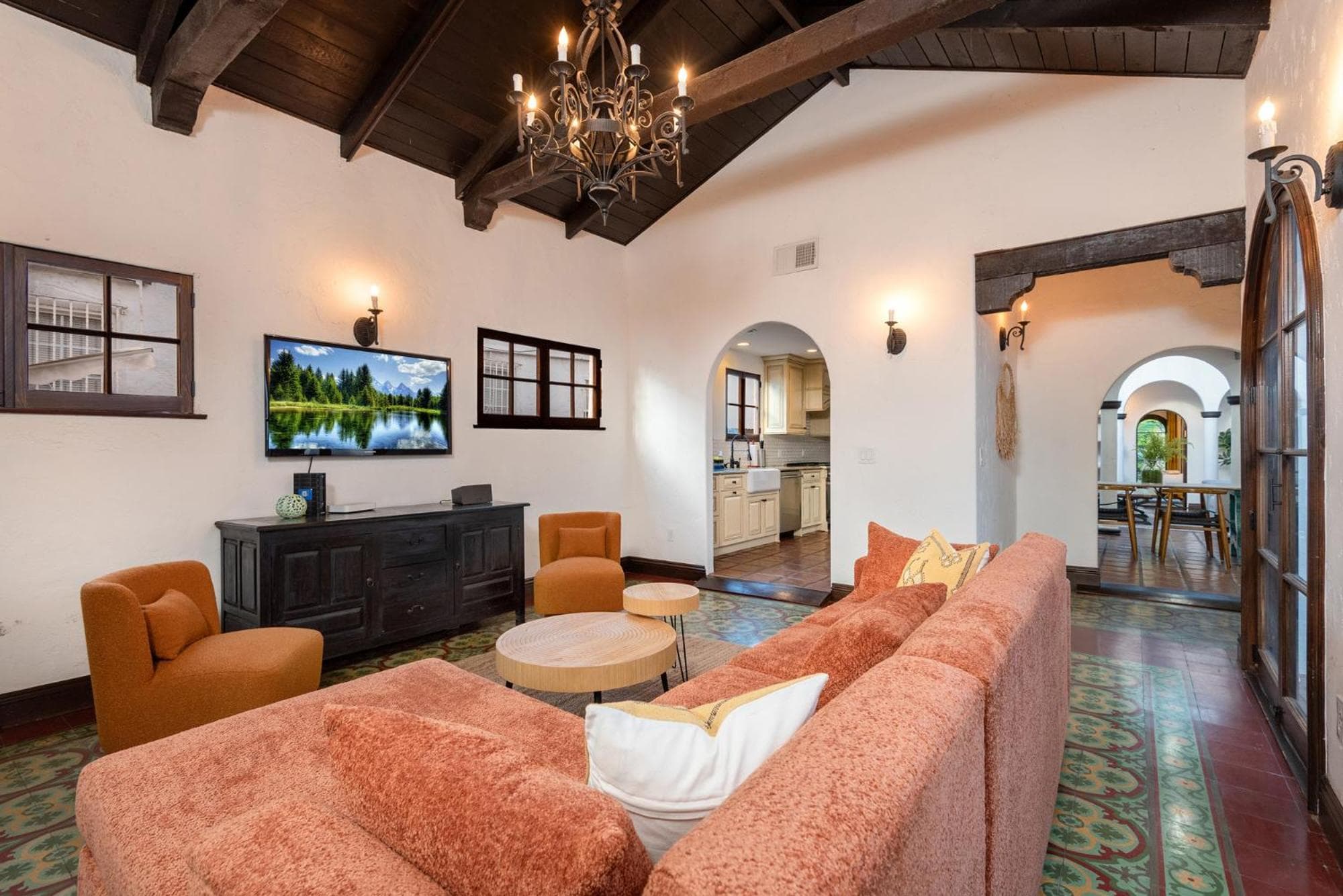 Photograph supplied for Lux Spanish Style Mansion 4BD BA,Dog House