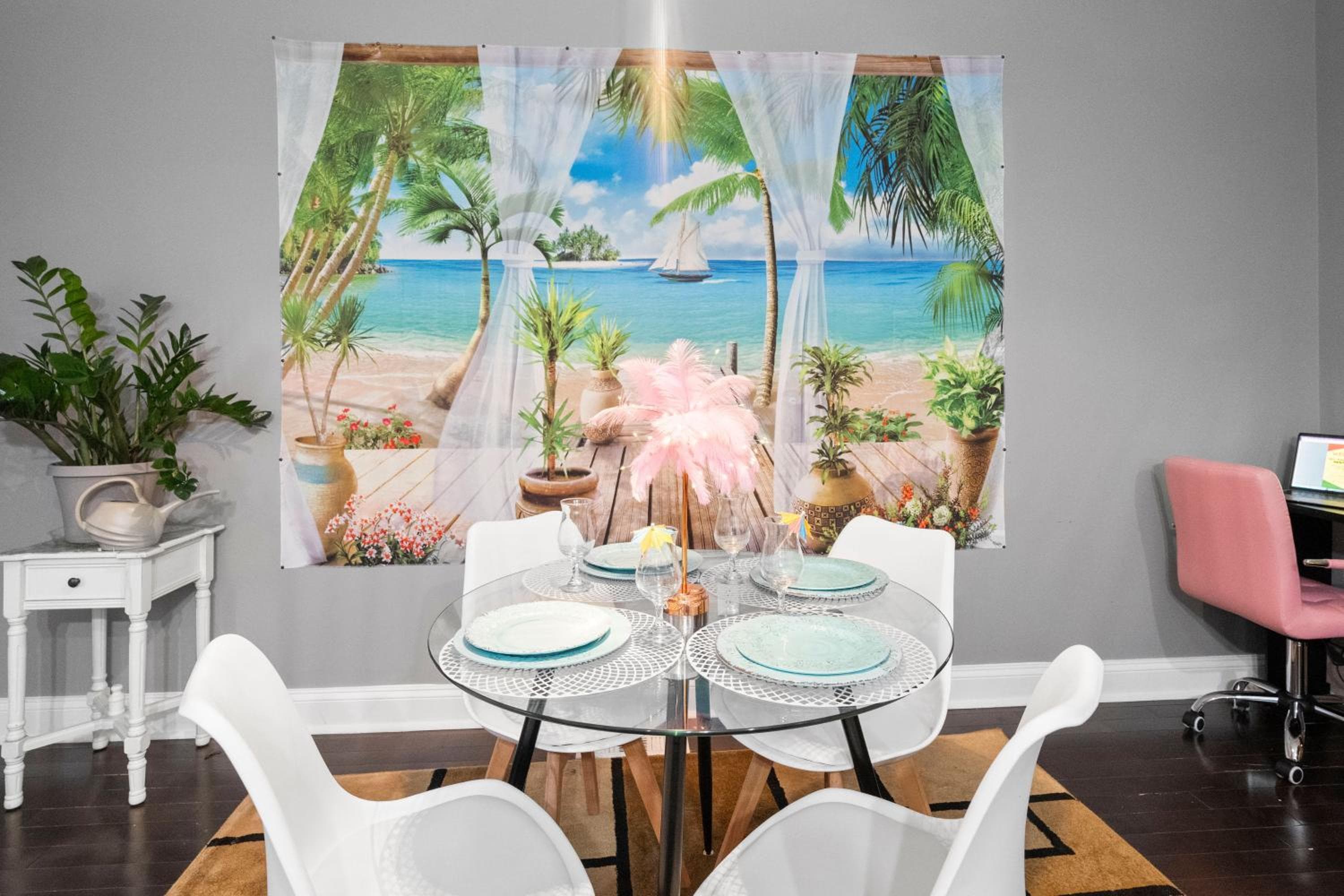 Photograph supplied for New Tropical Island Oasis