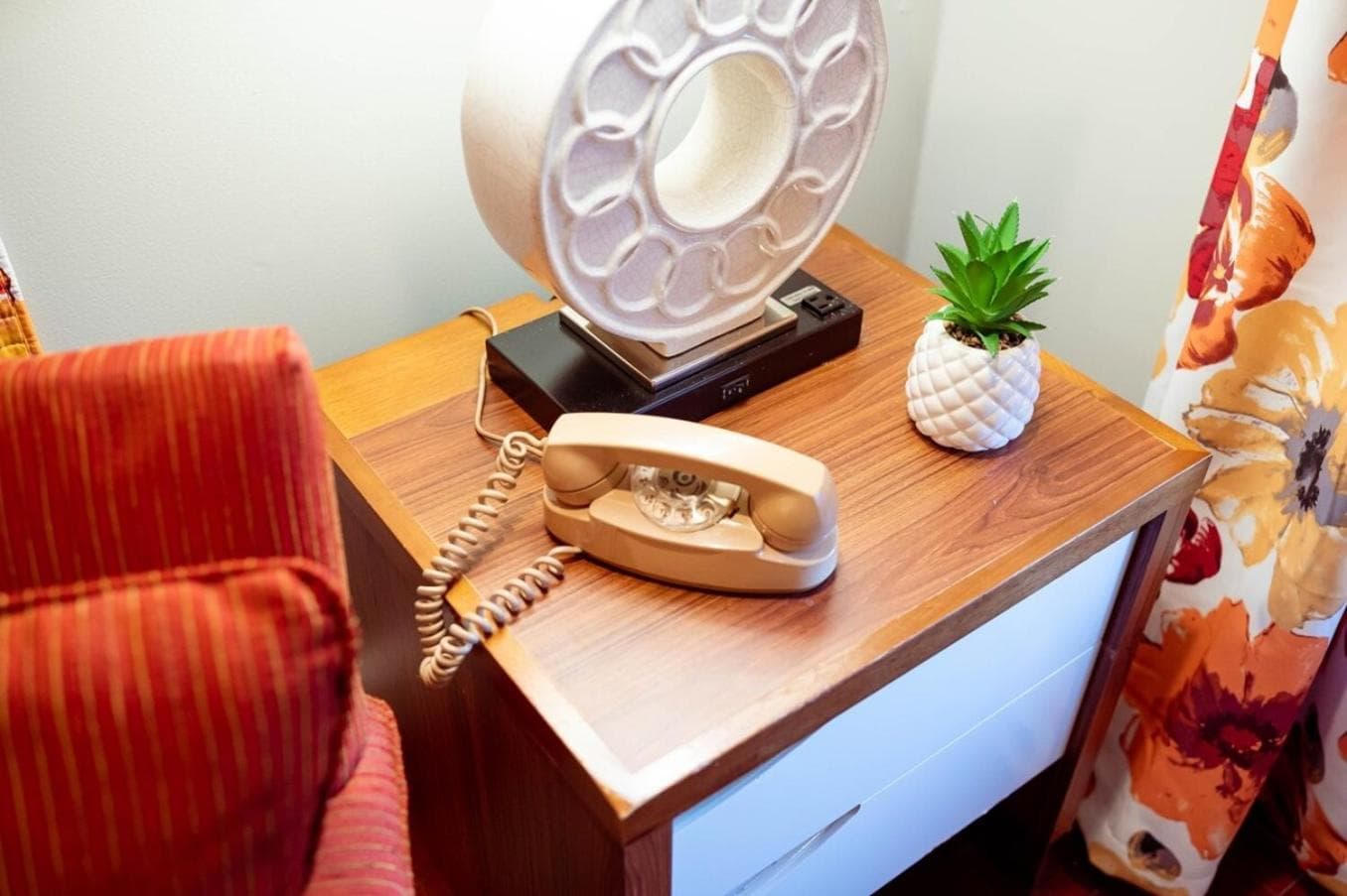 Photograph supplied for Retro-inspired Content House in Patterson Park