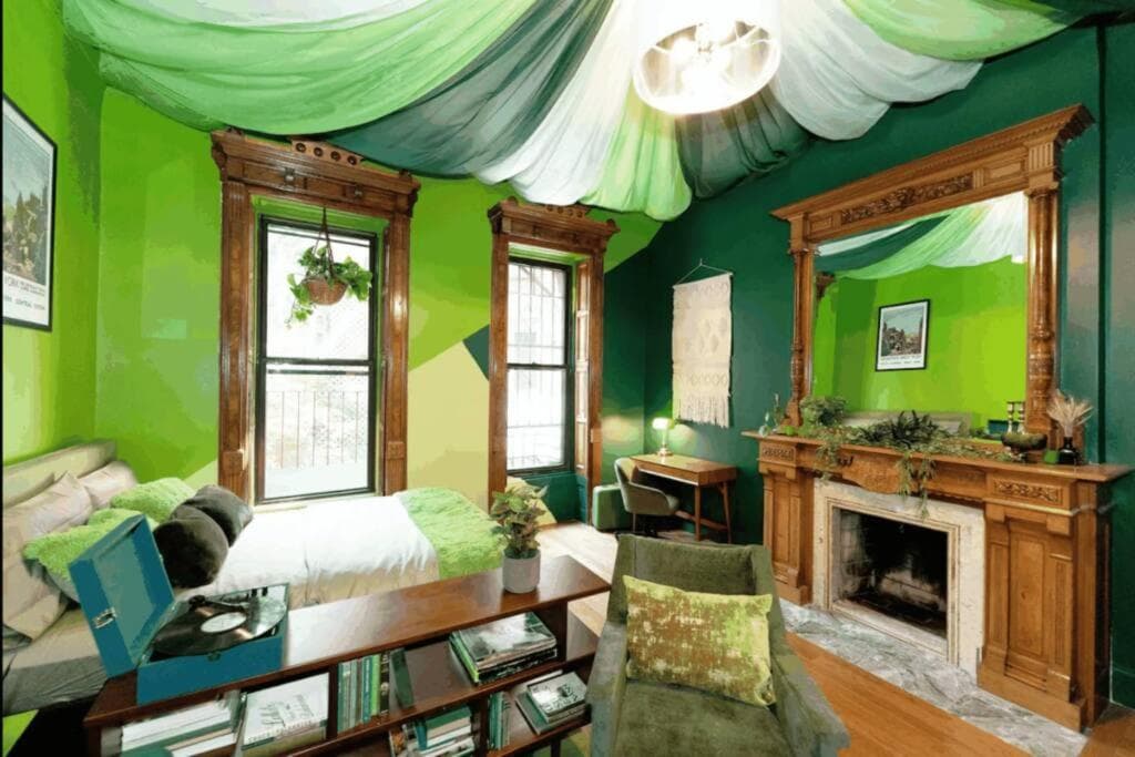 Photograph supplied for The Green Room: 70s Groove Themed Studio