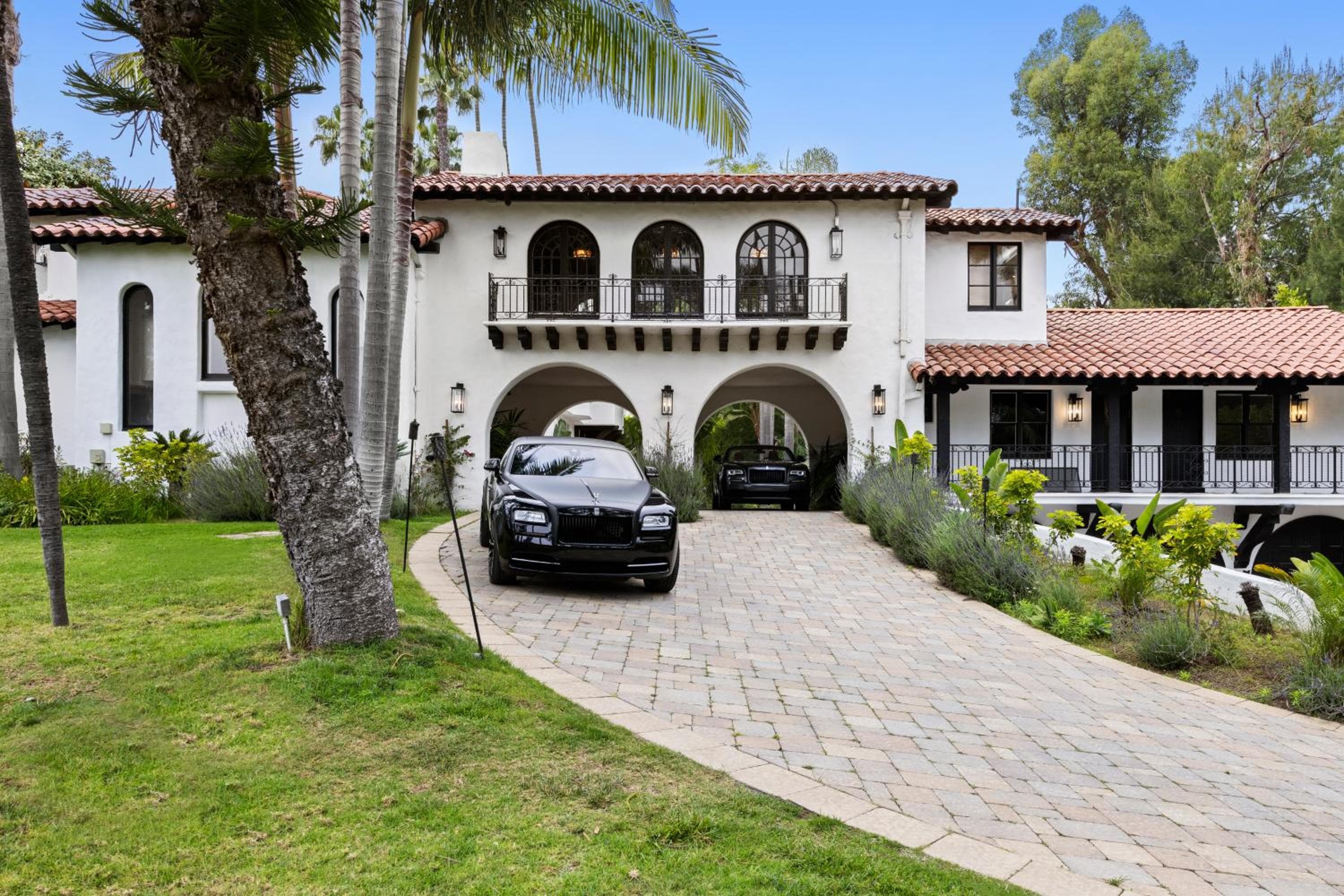 Photograph supplied for Contemporary Spanish Estate In Beverly Hills