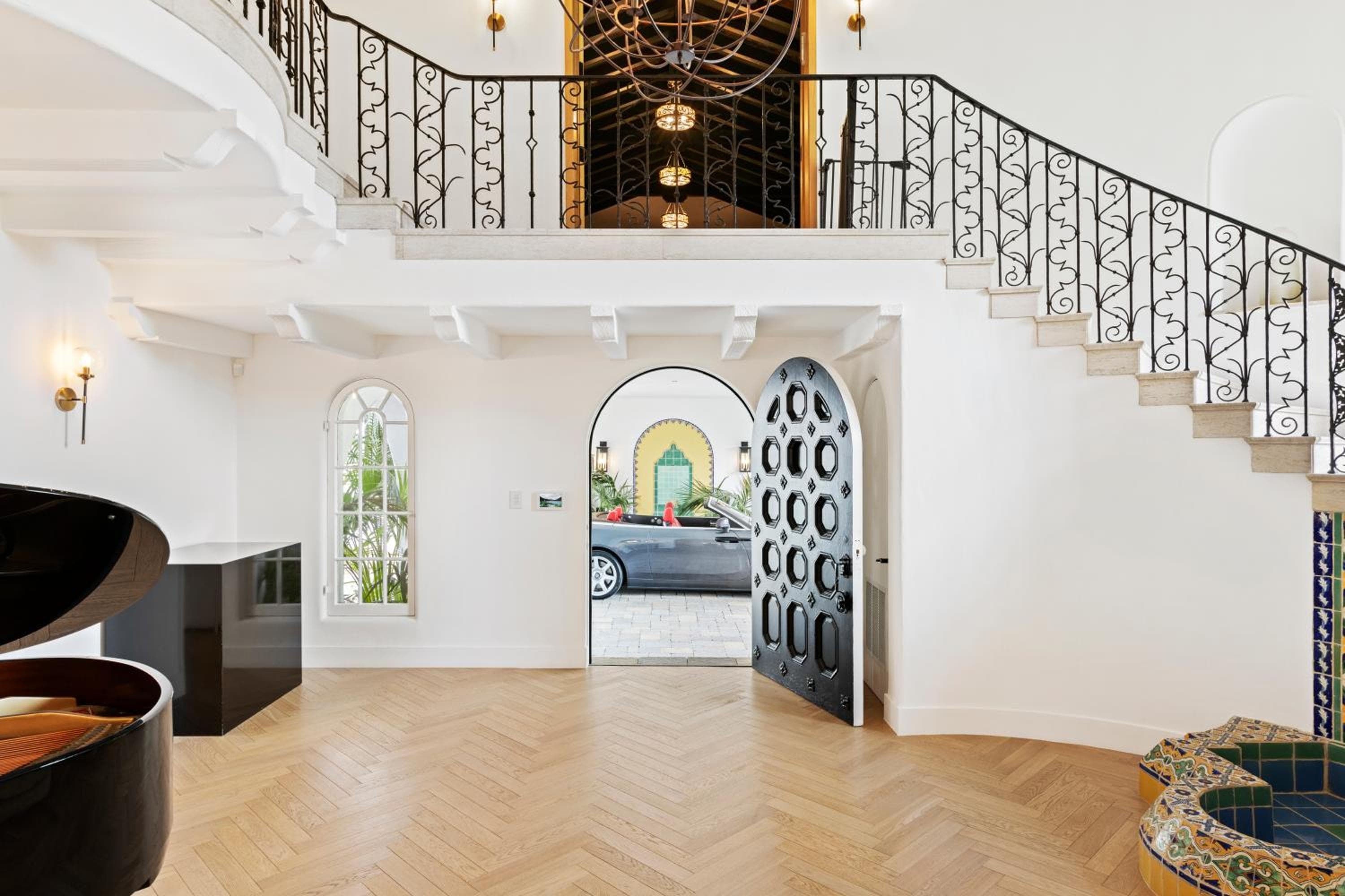 Photograph supplied for Contemporary Spanish Estate In Beverly Hills