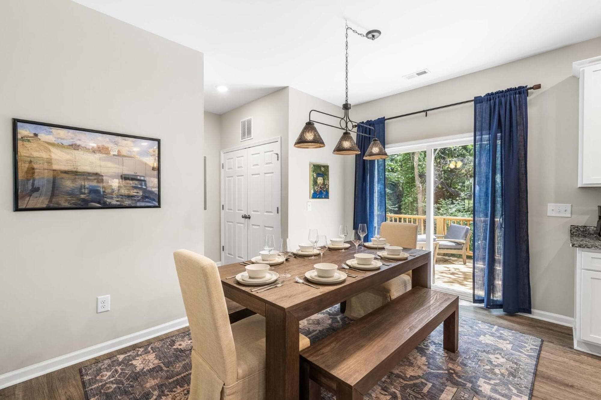 Photograph supplied for Charming 5bd - BBQ - Deck- 4mins Duke University
