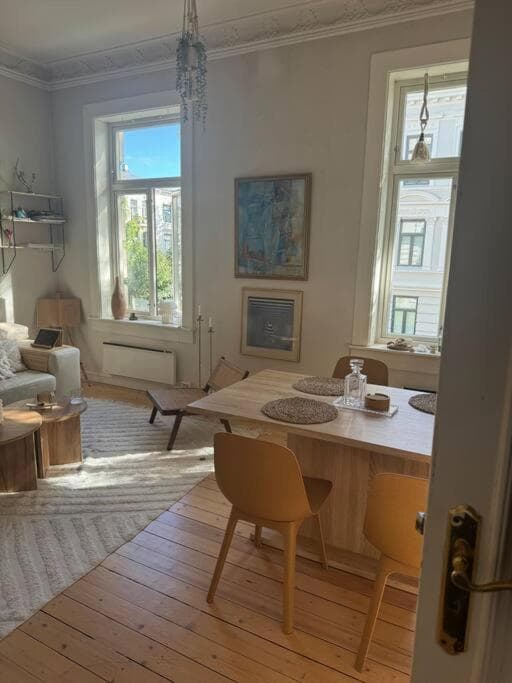 Photograph supplied for Super apartment in heart of Oslo