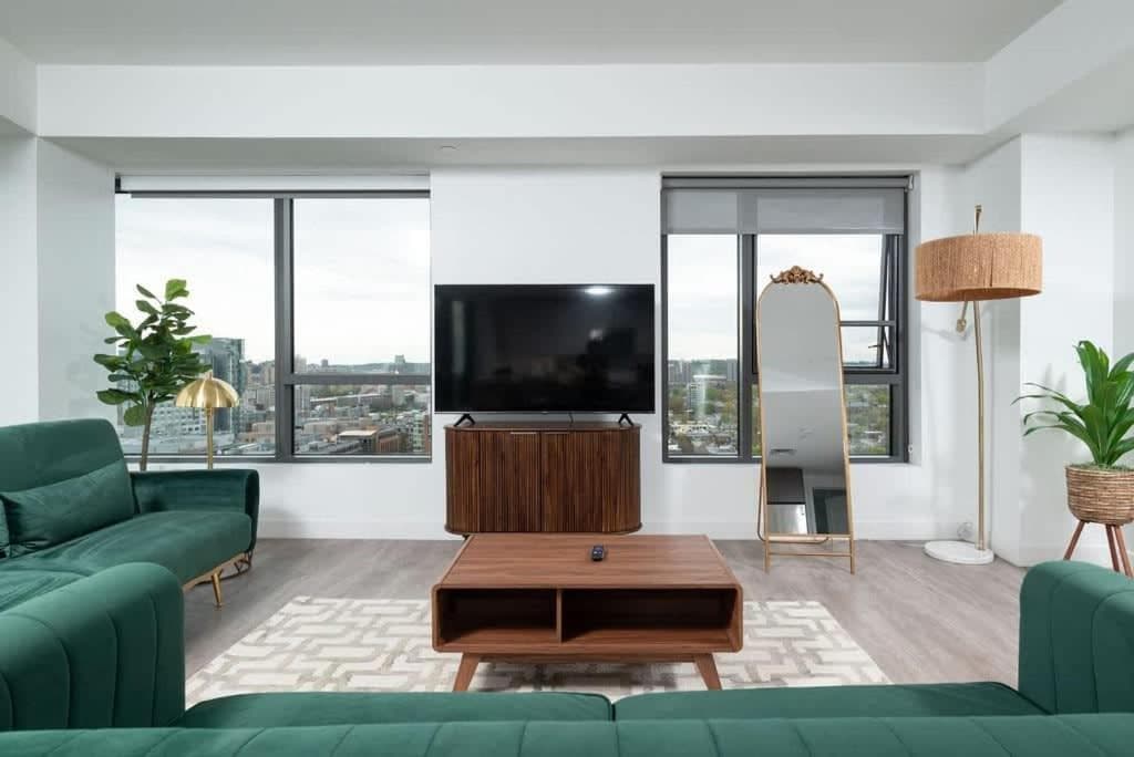 Photograph supplied for Central Square Penthouse near MIT Harvard Wi-Fi & GYM