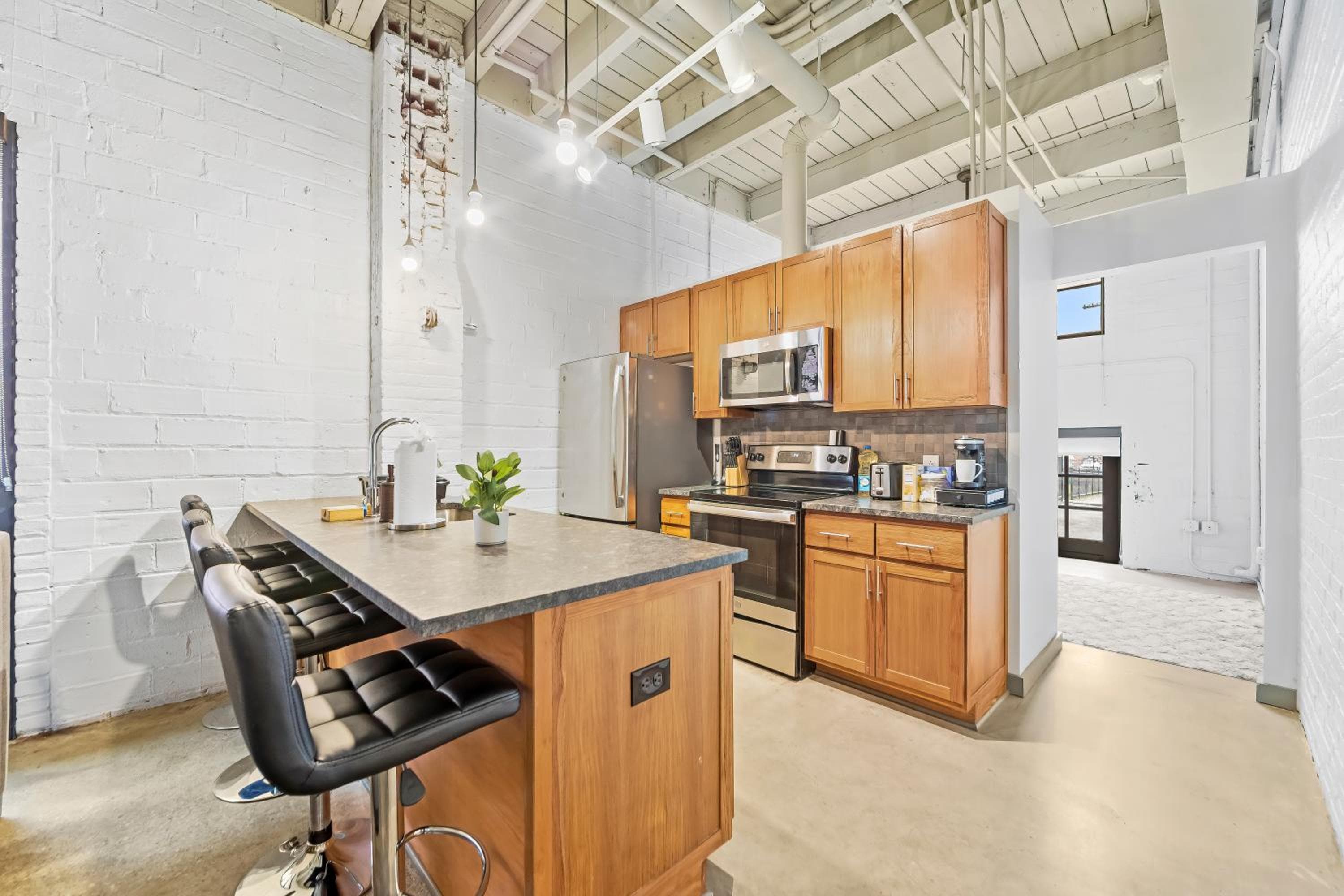 Photograph supplied for 108- The Cozy Comfy Spacious Loft Wi-Fi Parking Cafe