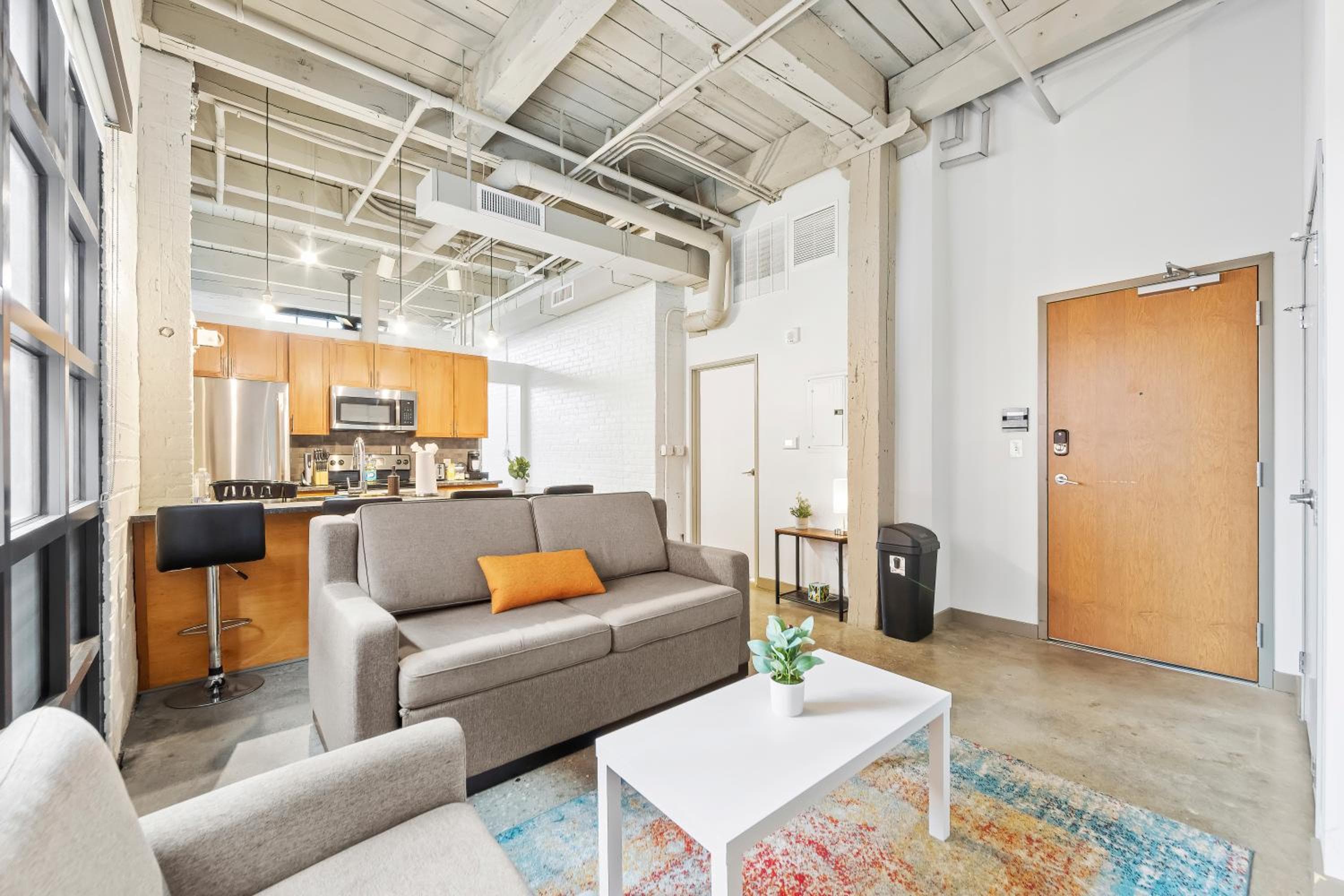 Photograph supplied for 108- The Cozy Comfy Spacious Loft Wi-Fi Parking Cafe