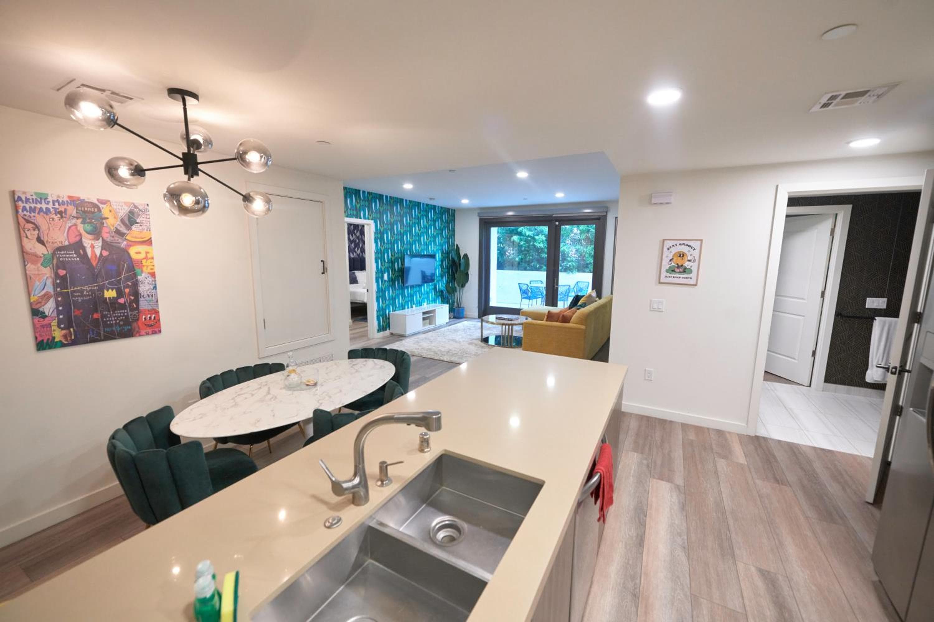 Photograph supplied for Cozy Apartment 2BR Sleeps 6