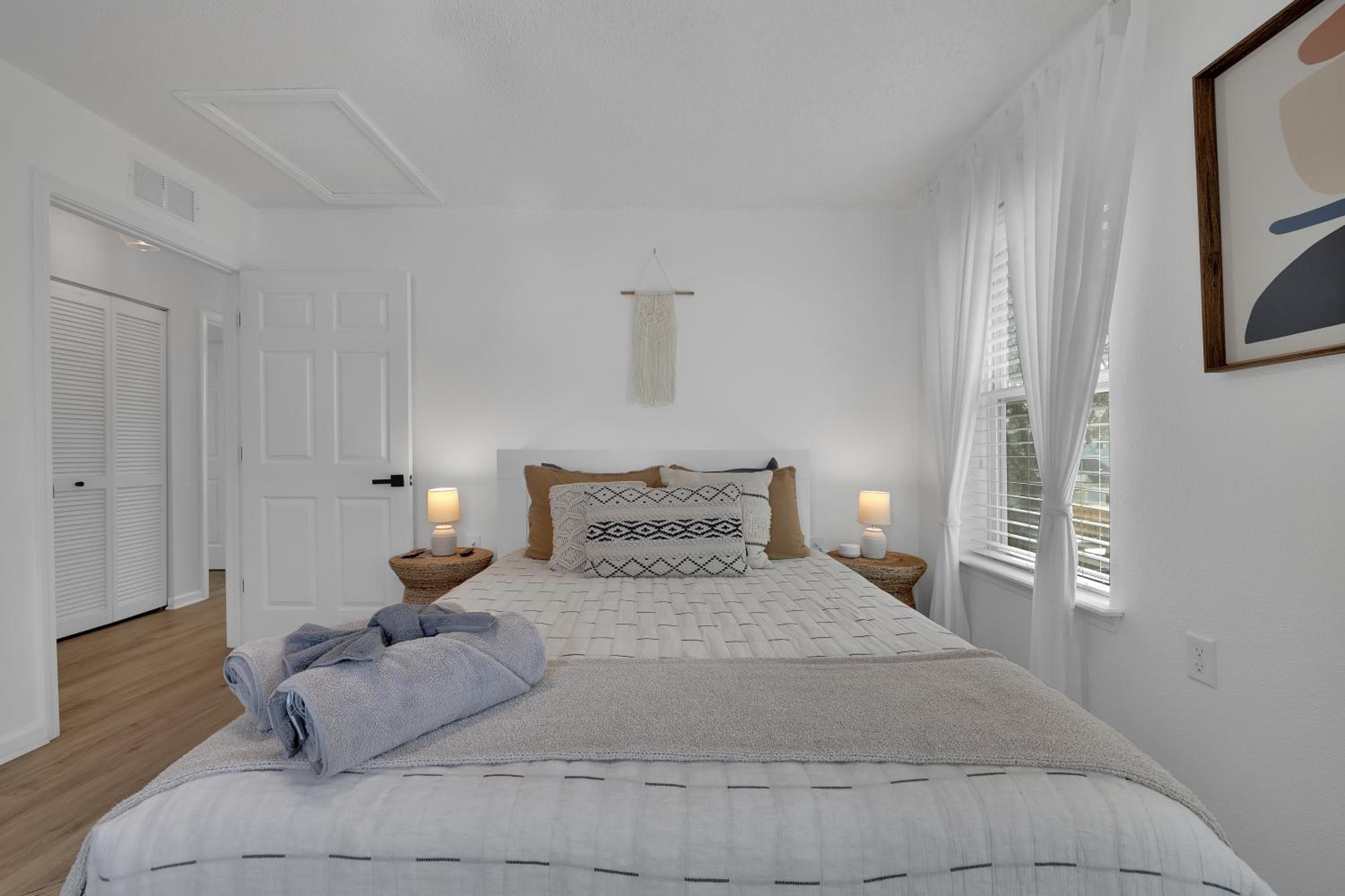 Photograph supplied for {Hidden Gem} Beach Home Blocks from Ocean +6 Bikes