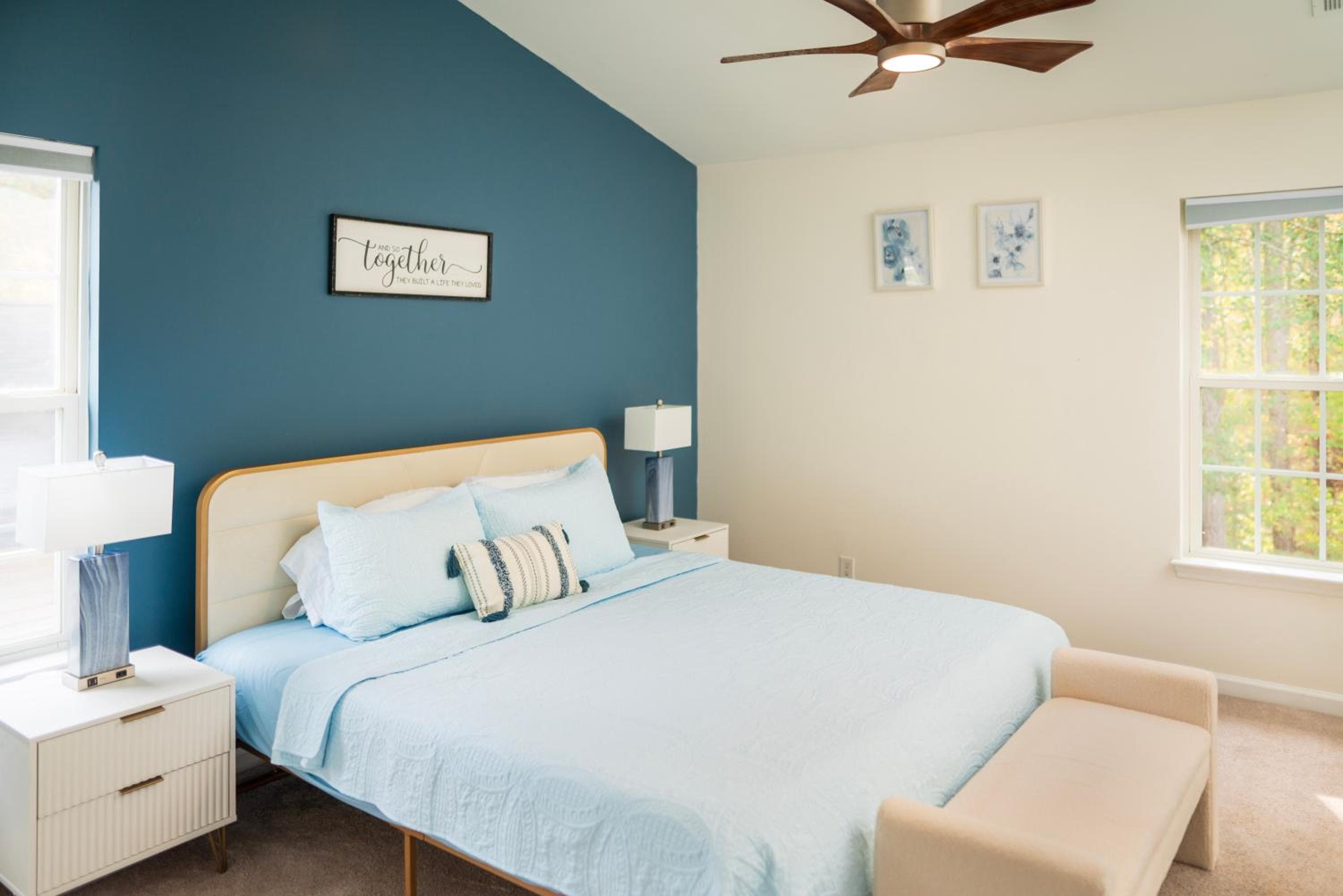 Photograph supplied for Entire home in RTP near Duke with fenced backyard