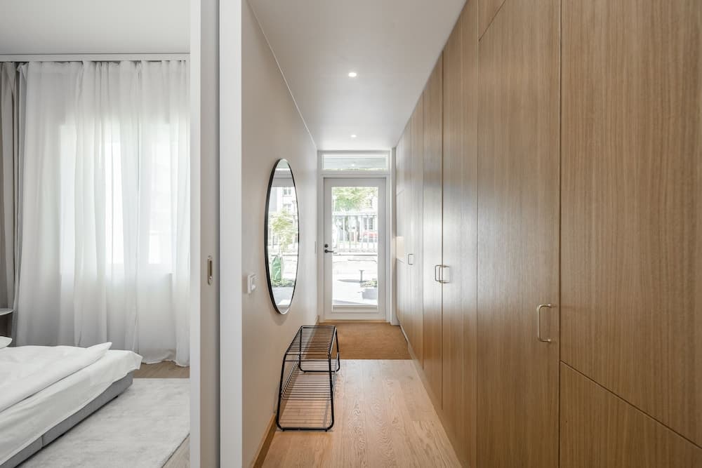 Photograph supplied for Scandinavian Townhouse with sauna