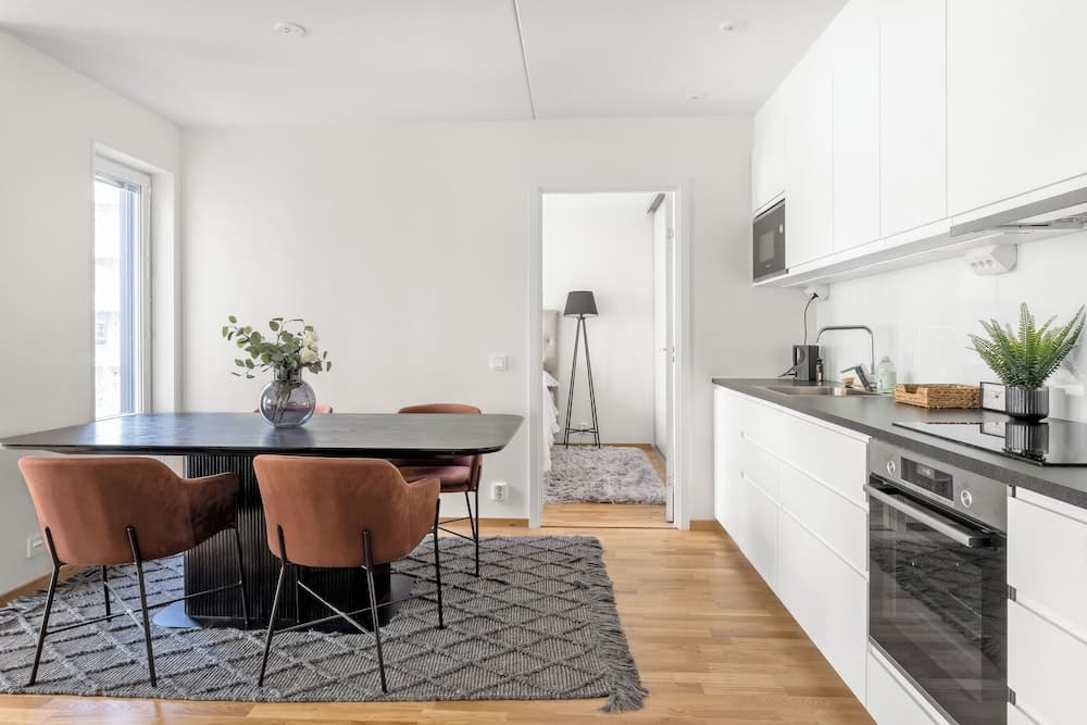 Photograph supplied for Modern Central Apartment