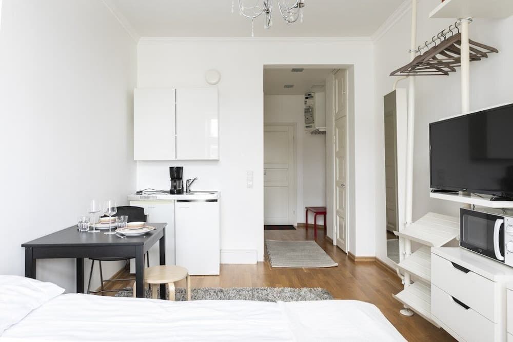 Photograph supplied for 2ndhomes Bright Top Floor Studio in Fredrikinkatu