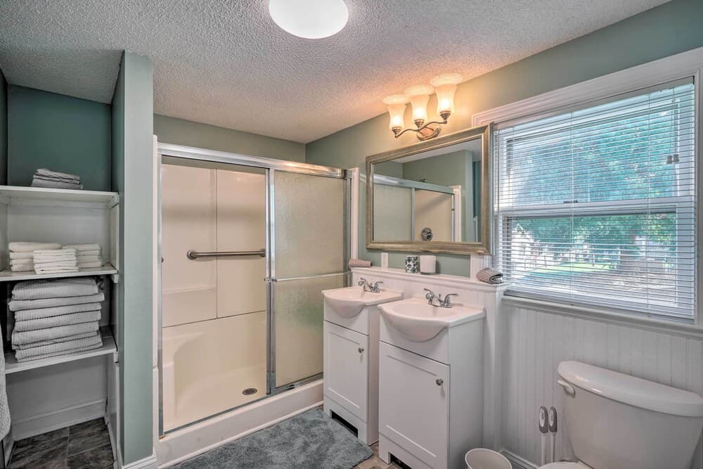 Photograph supplied for Bright Durham Home w/ Fully Furnished Deck!
