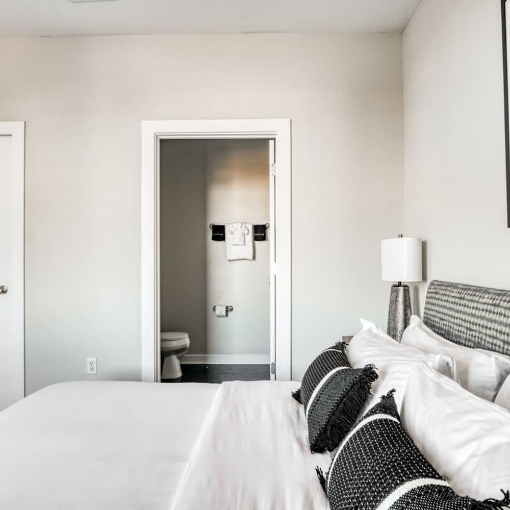 Photograph supplied for TWO Cozysuites Modern Music Row Condos w Parking