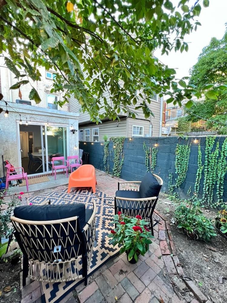 Photograph supplied for Reggie A Designer Fells Point Townhouse