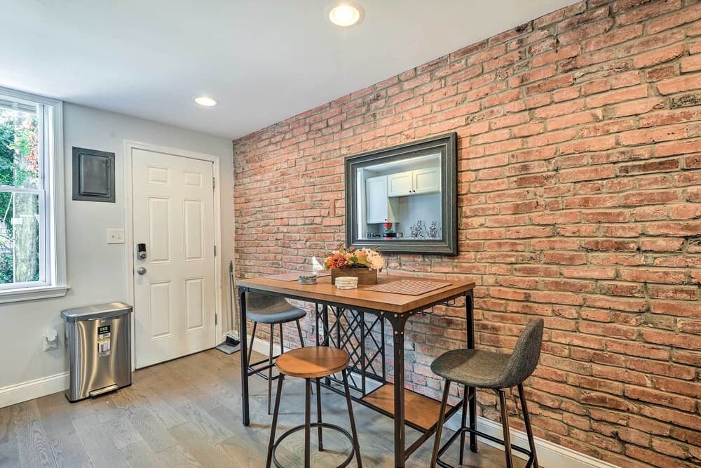 Photograph supplied for Central & Trendy Baltimore Townhome: Pets OK!