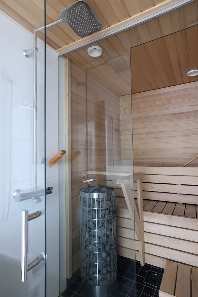 Photograph supplied for 2ndhomes Unique Studio w Sauna & Balcony